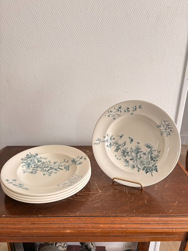 Lot assiette creuse - assiette, faïence