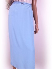 ✨ KENZO JUNGLE Jupe longue pour Femmes Bleu 40 ✨