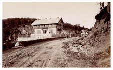 France, Vosges, Chalet Hartmann, Route de Munster à Gérardmer, Tirage vintage, c