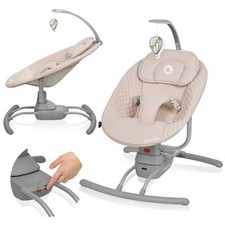 Transat électrique pour bébé jusqu'à 9 kg LIONELO RIO 3 vitesses de pesée