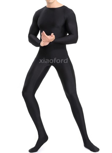 Mens spandex zentai suit long - zentai,
