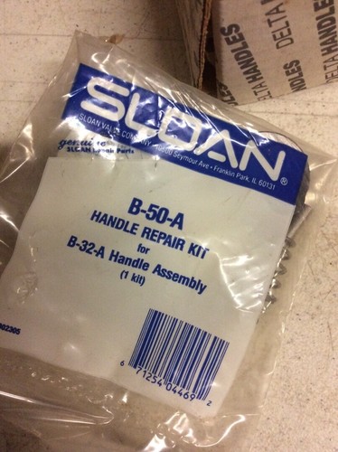 Sloan handle repair - sloan,