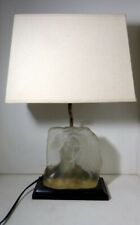 Lampe style art déco en verre