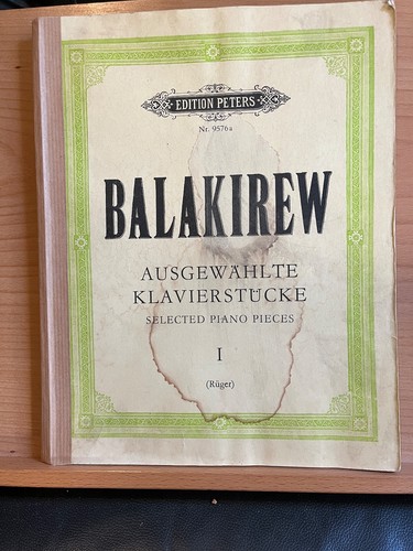 Mili balakirev pièces pour - pièces,