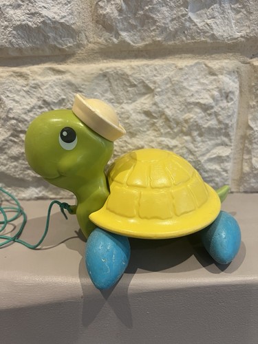 Ancienne tortue fisher price - ancienne,