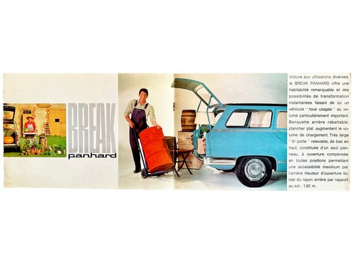 Catalogue publicitaire panhard - publicitaire,