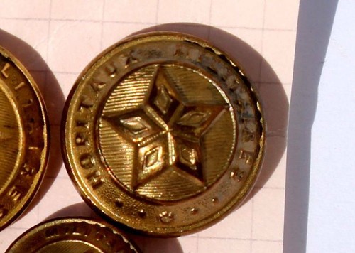 Uniform button military - button,