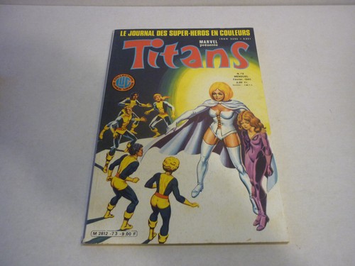 Titans 1985 guerre - 73, -1985-