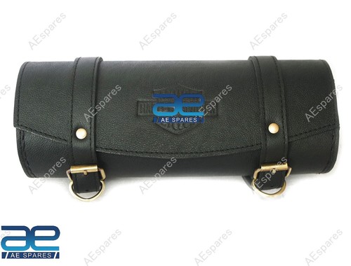Sac outils cuir pur noir - sac,