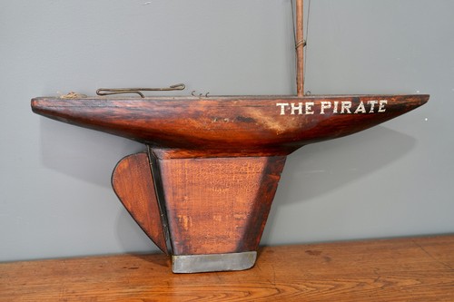 Antique model ship sailboat - model,