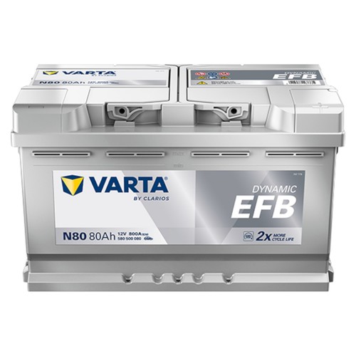 Varta batterie efb 80ah 800a - batterie,