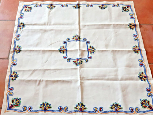 Ancienne nappe thé en - nappe,