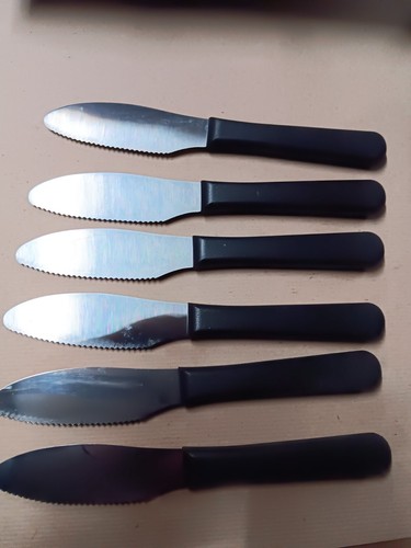 Lot couteaux crante - 11, cm