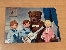 Vintage carte postale "bonne nuit les petits" - Cornichon  joue de la guitare -