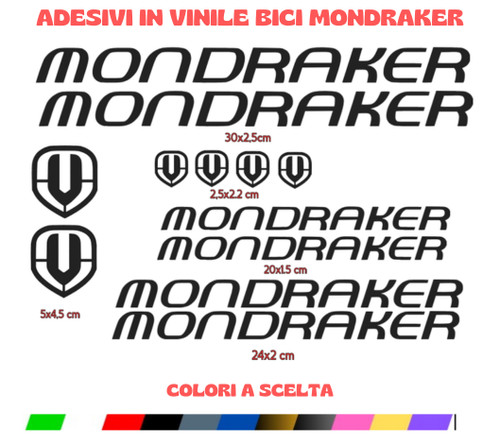 Kit adhésifs mondraker - 12,