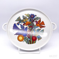 Villeroy & Boch Acapulco Gâteau Vitro-Porcelaine Made IN Luxembourg 70er