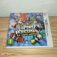 Les Lapins Crétins - la Grosse Bagarre 3DS - COMPLET - FR - TRÈS BON ÉTAT