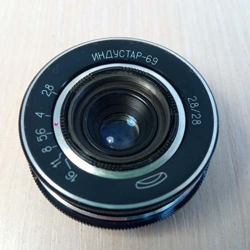 Industar 28 ussr lens - 2.8/28,