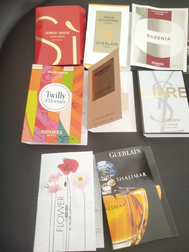 Lot echantillons parfum - de,