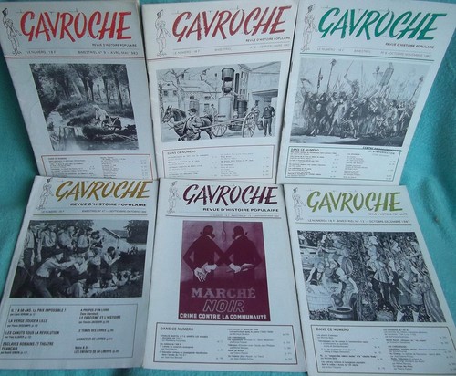 Lot gavroche revue - , 6