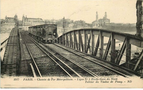 Paris metro chemin fer - de,
