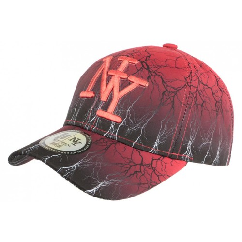 Casquette rouge noire - casquette,