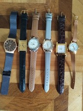 Lot De 6 Montres Skagen, Cardin, Camani,...