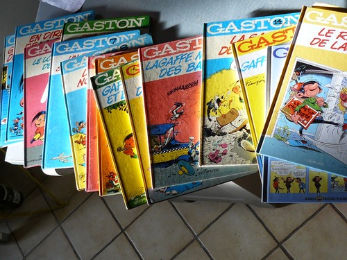 Lot gaston lagaffe - bd,