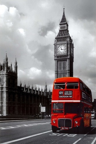 Big ben london rouge bus - ben,