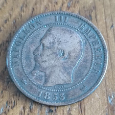 Jeton Napoléon III La ville de Lille reconnaissante 1853    /K31