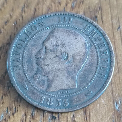 Jeton napoléon iii ville - napoléon,