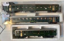 Roco HO  2 voiture voyageurs + fourgon  BLS SBB Zurich # 74561 boite