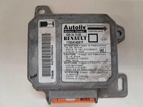 550347400 boîtier air bag