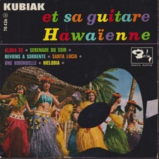 STEPHANE KUBIAK ET SA GUITARE HAWAIENNE - FR EP - ALONA OE + 4