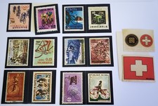 Sprint 71 Panini Lotto 7 Images Diverses Francobolli Avec Velina