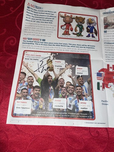Journal lionel messi rare - journal,