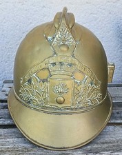 Ancien casque pompier - casque,