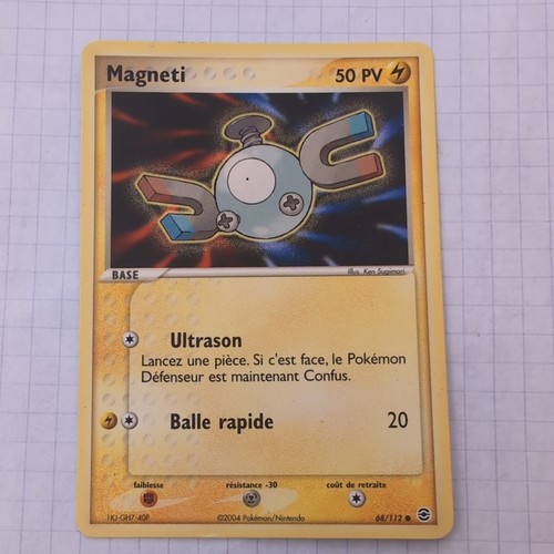 Carte pokémon magneti - carte, 68/112