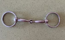 Mors de Cheval en Acier simple à anneaux 16 cm occasion