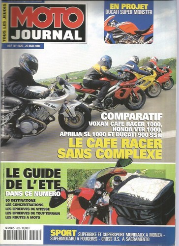 Moto journal 1425 voxan - moto,