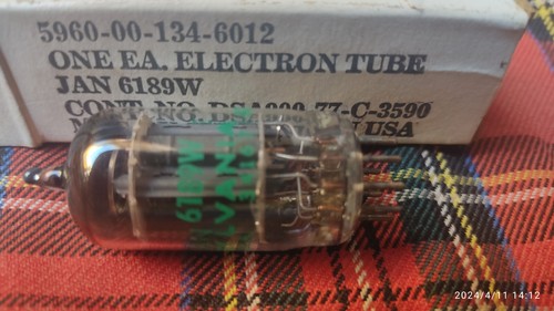 Tube 6189 12au7wa sylvania - =,