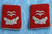 patte de col oberLeutenant  Flack  Luftwaffe allemand 2e guerre mondiale