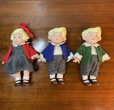 COROLLE , LOT 3 POUPEES