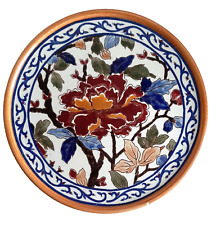 GIEN - DESSOUS DE PLAT à Décor de pivoines - 21 cm - Céramique Française -