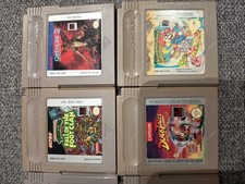Jeux pour GameBoy sans leurs boîtes en état correct 