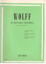 Wolff : la petite écharpe pour piano - souvenirs