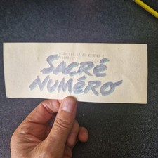 TRANSFERT  pour original Peugeot 205 SACRE NUMERO   environ 1994