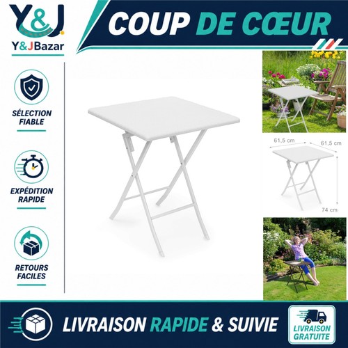Table pliante jardin camping