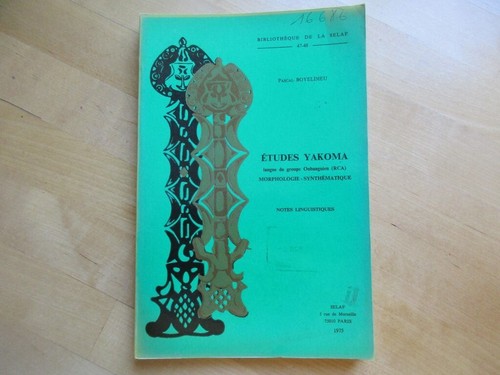 Afrique etude yakoma langue - -,