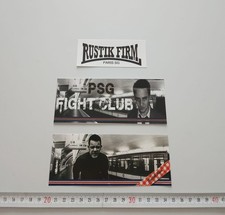 Sticker Rustik Firm Paris ultra supporter foot écharpe PSG sg hooligan collectif